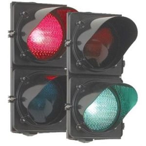 dks-doorking-1603-222-traffic-signal-with-mounting-post