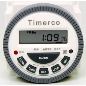 Timerco TM619 - 24 Hour Weekly Programmable Digital Timer 24V