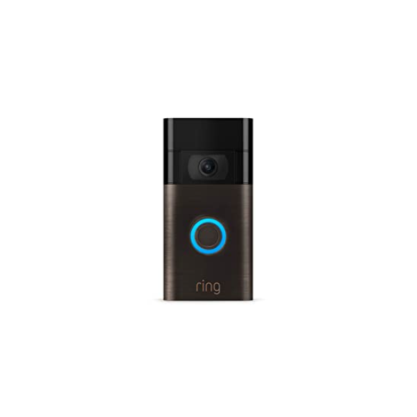 Ring Video Doorbell - 1080p HD video, improved motion detection, easy  installation – Satin Nickel