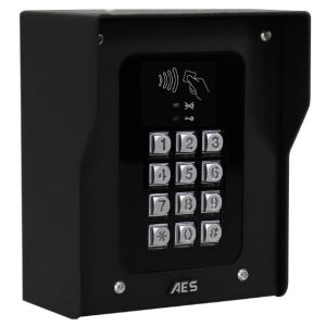 AES KEY-AUX-PBPK-US Auxiliary pedestal keypad & prox panel