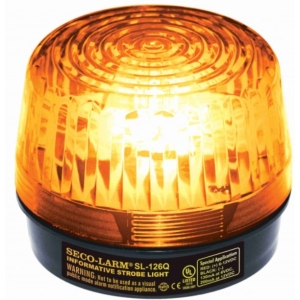 Seco-Larm SL-126Q/A Strobe Light. 100, 000 Candlepower
